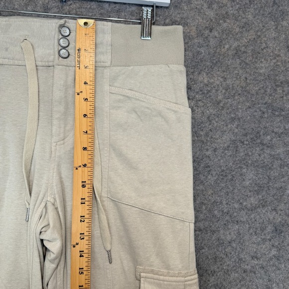 Free People Semi Charmed Cargo Jogger Pants Womens Small Military Relaxed High - Picture 8 of 14